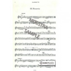 Tomasi, Henri, Concert Champêtre pour hautbois, clarinette et basson