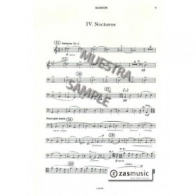 Tomasi, Henri, Concert Champêtre pour hautbois, clarinette et basson