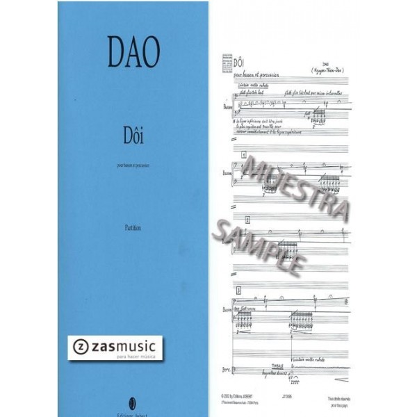 Dao, Nguyen-Thien: Dôi pour basson et percussion