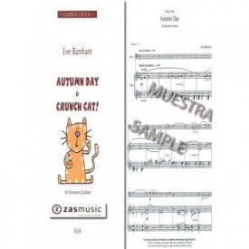 Barsham: Autumn day & crunch cat ! para fagot y piano.