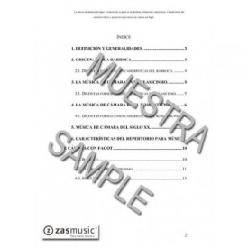 La música de cámara para fagot