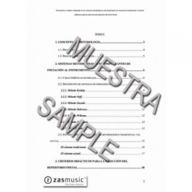 Descripción y estudio de los sistemas metodológicos