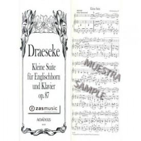 Draeseke, Felix (1835-1913): Kleine Suite für Englischhorn un Klavier op. 87