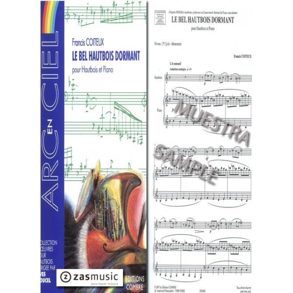 Coiteux: Le bel hautbois dormant pour hautbois et piano