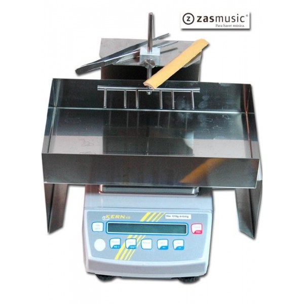 Medidor densidad palas oboe y palas fagot