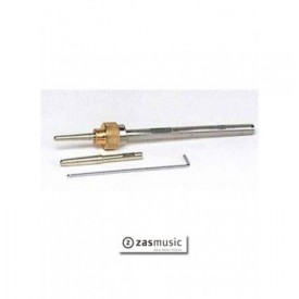 Accesorios para poder hacer cañas de contrafagot en la máquina para la colocación del hilo de nylon.RIEGER