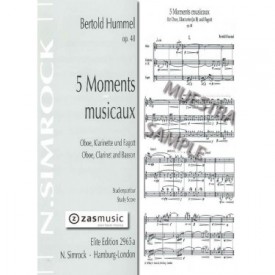 Hummel: 5 moments musicaux op.45