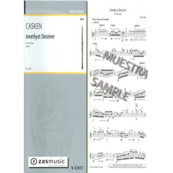 Casken, John: Amethyst Deceiver
