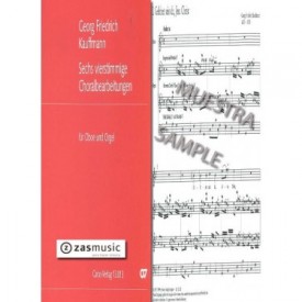 Kauffmann: Sechs vierstimmige choralbearbeitungen