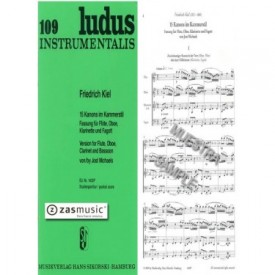 Kiel: 15 Kanons im Kammerstil. Pocket Score