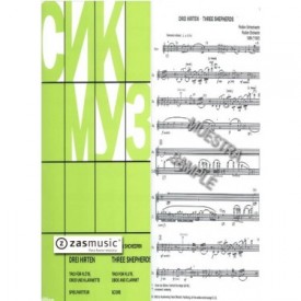 Shchedrin: Three Shepherds. Trio for flute, Oboe and Clarinet. Score