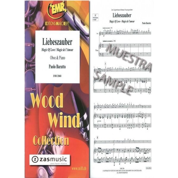 Baratto, Paolo: Liebeszauber  Magic of Love  Magie de l´Amour. Oboe & Piano