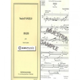 D´Angelo, Nuccio (1993): Spazio pour basson et piano.