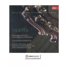 Jiránek: Concertos & sinfonias. Collegium Marianum.