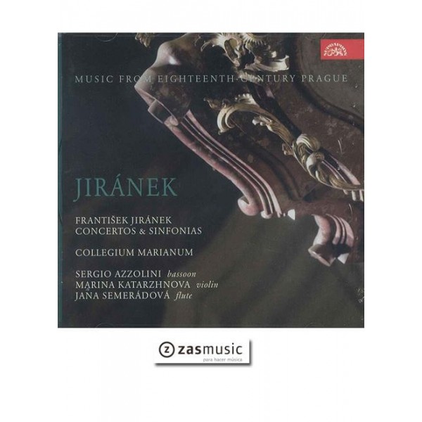 Jiránek: Concertos & sinfonias. Collegium Marianum.