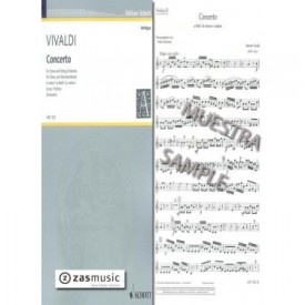 Vivaldi: Concerto for Oboe and Strings A minor PV 42 RV 461 - Violín II