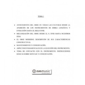 Tema oposiciones OBOE 1 ANTECEDENTES DEL OBOE EN TODAS LAS CULTURAS DESDE LA ...