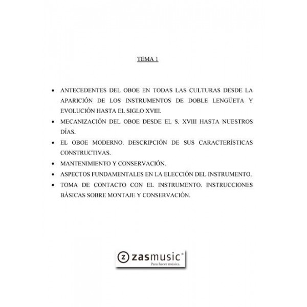 Tema oposiciones OBOE 1 ANTECEDENTES DEL OBOE EN TODAS LAS CULTURAS DESDE LA ...