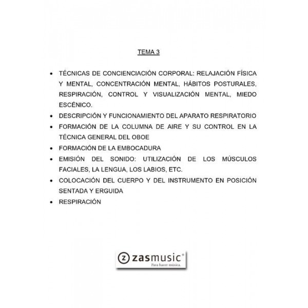 Tema oposiciones OBOE 3 TÉCNICAS DE CONCIENCIACIÓN CORPORAL ...