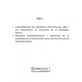 Tema oposiciones OBOE 11 CARACTERÍSTICAS DEL DESEARROLLO EVOLUTIVO ...