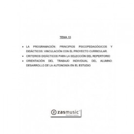 Tema oposiciones OBOE 13 LA PROGRAMACIÓN: PRINCIPIOS ...