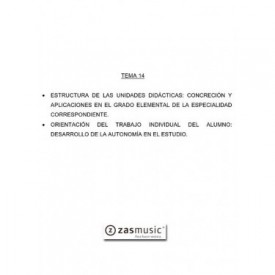Tema oposiciones OBOE 14 ESTRUCTURAS DE LAS UNIDADES DIDÁCTICAS ...
