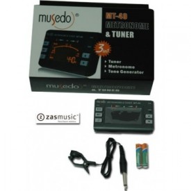 Afinador, Metrónomo y Generador de tono Musedo MT-40