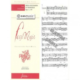 Guillemant: Pieces a deux bassons ou violoncelles. Opus 3-c. 1748