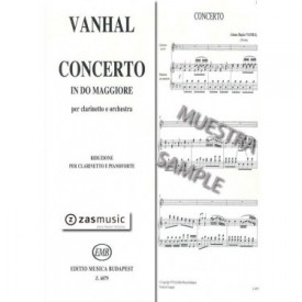 Vanhal: Concerto in Do Maggiore per clarinetto e orchestra