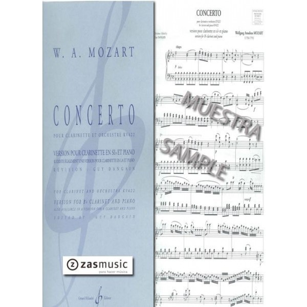 Mozart: Concerto pour clarinette et orchestre KV 622