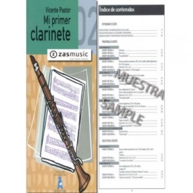 Pastor: Mi primer Clarinete Vol. 2