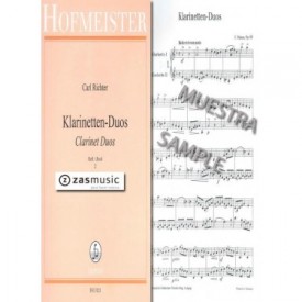 Richter, Carl: Klarinetten-Duos Helf 2