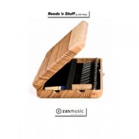 Estuche madera para 20 cañas OBOE con clip. REEDS N´ STUFF
