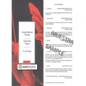 Dobrée, Georgina and King, Thea.: Clarinet duets. Vol. 1