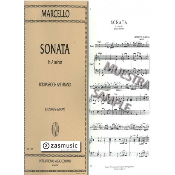 Marcello: Sonata en La m