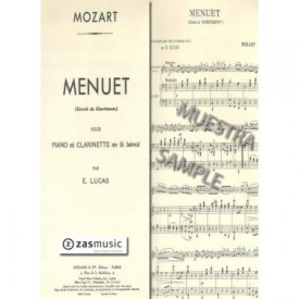 Mozart: Menuet (extrait du divertimento)