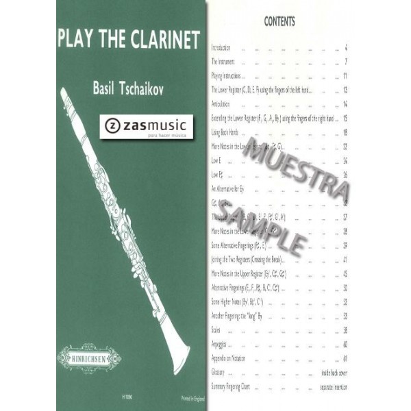 Tschaikov, B.: Play the Clarinet