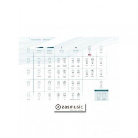 Molde de raspado para la máquina de punta caña de oboe. REEDS´N STUFF