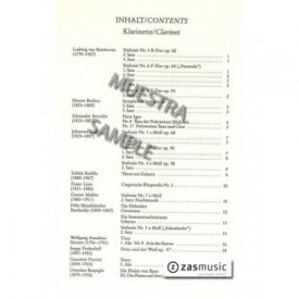 Orchester probespiel. Test pieces for orchestral auditions