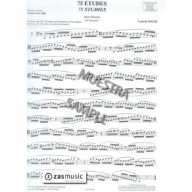 Milde: 75 études pour basson