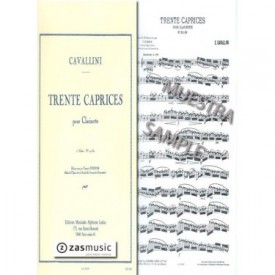 Cavallini: Trente Caprices pour Clarinette Vol.2 (19 a 30)
