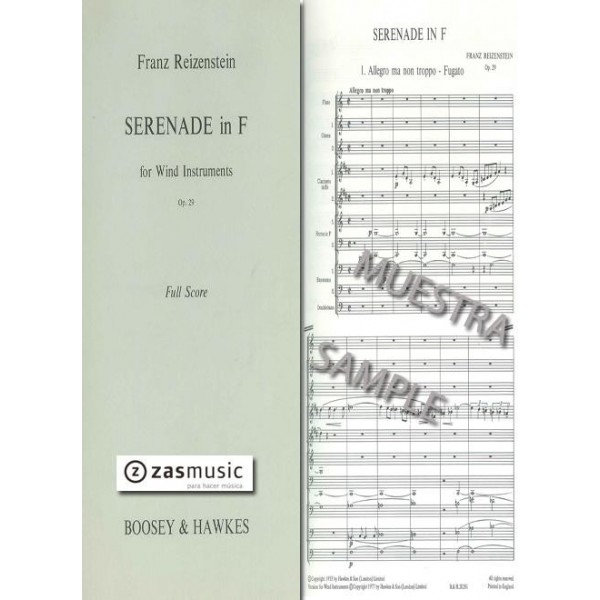 Reizenstein: Serenade in F op. 29 (1951)