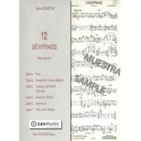 Dondeyne, Désiré: 12 déchiffrages Degré supérieur
