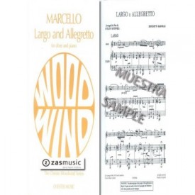 Marcello: Largo e Allegretto for oboe and piano