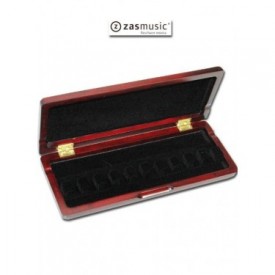 Estuche para 10 cañas de fagot de madera