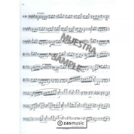 Milde, Ludwig: 75 études pour basson. Cahier 2 op. 26: 25 études de concert