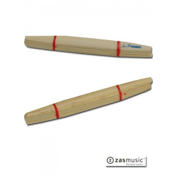 Palas para oboe con forma