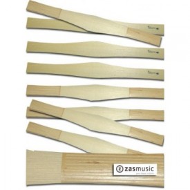 RIEGER Palas para fagot con forma y con 8 cortes no profundos en el tudel de la pala