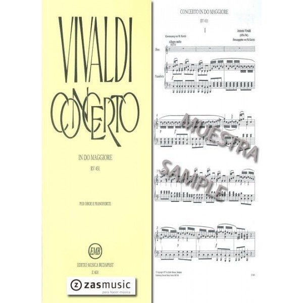 Vivaldi: Concerto in Do maggiore RV 451