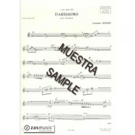 RICHER, Jeannine: Darissimo pour hautbois